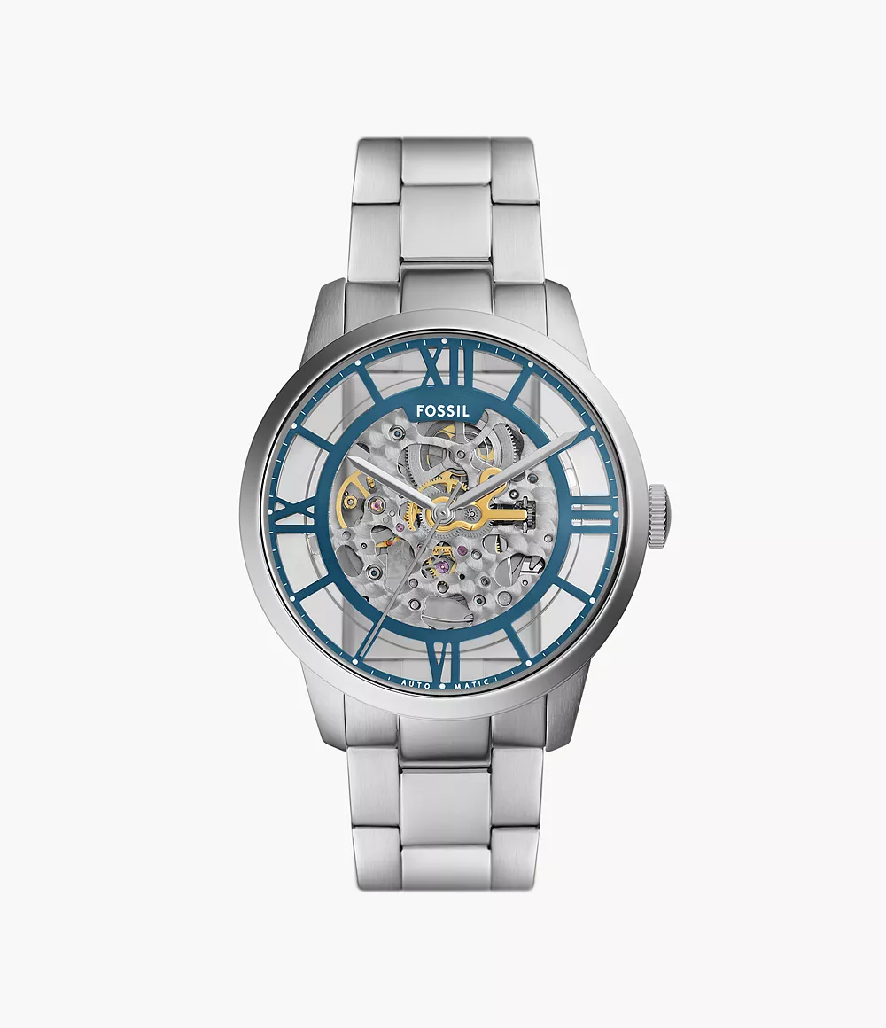 FOSSIL TOWNSMAN AUTOMATIC STAINLESS STEEL