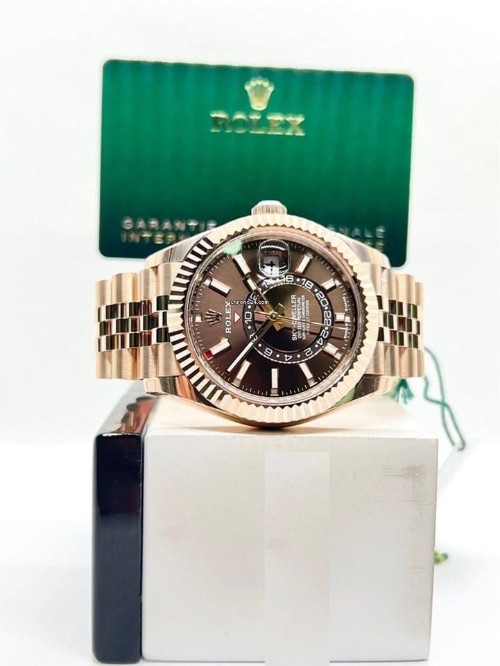 ROLEX SKY DWELLER (GOLD CHOCOLATE) -AUTOMATIC - Image 3