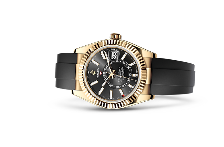 ROLEX SKY DWELLER OYSTERFLEX (GOLD BLACK) - AUTOMATIC - Image 3