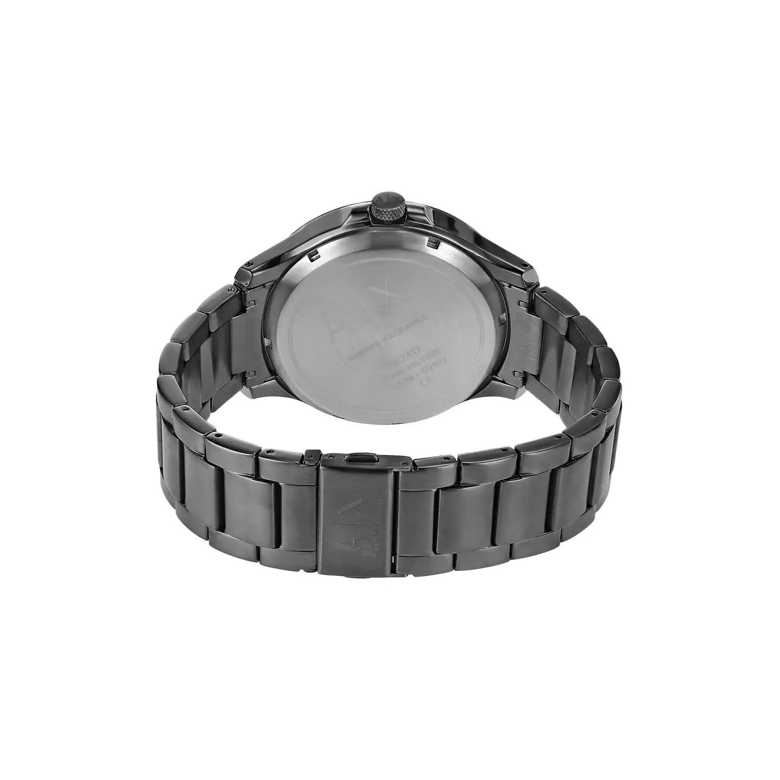 Armani Exchange Gun-Metal Watch AX2417- AUTOMATIC (BLACK) - Image 4