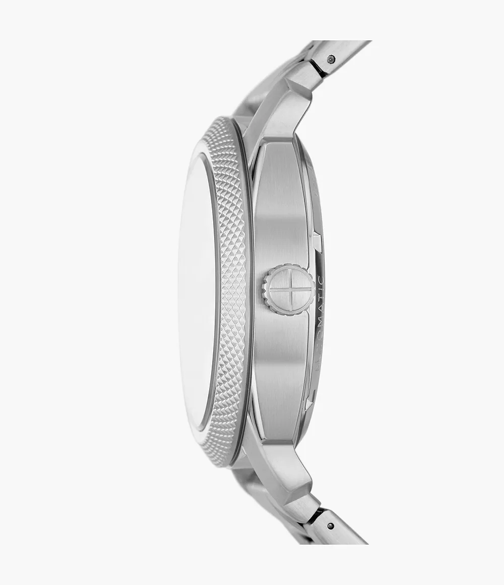 FOSSIL MACHINE AUTOMATIC SILVER STAINLESS STEEL - AUTOMATIC - Image 3