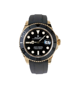 ROLEX YACHT MASTER OYSTER FLEX (GOLD BLACK) - AUTOMATIC