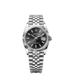 ROLEX DATEJUST (SILVER BLACK DIAL) AUTOMATIC