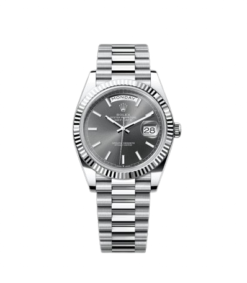 ROLEX DAY DATE (SILVER GREEN)- AUTOMATIC