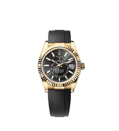 ROLEX SKY DWELLER OYSTERFLEX (GOLD BLACK) - AUTOMATIC