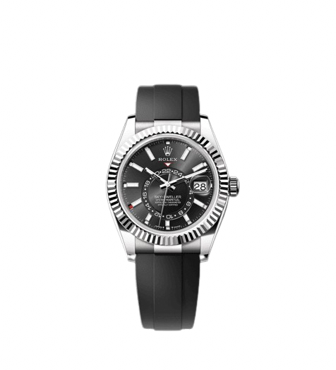 ROLEX SKY DWELLER OYSTERFLEX (SILVER BLACK) - AUTOMATIC