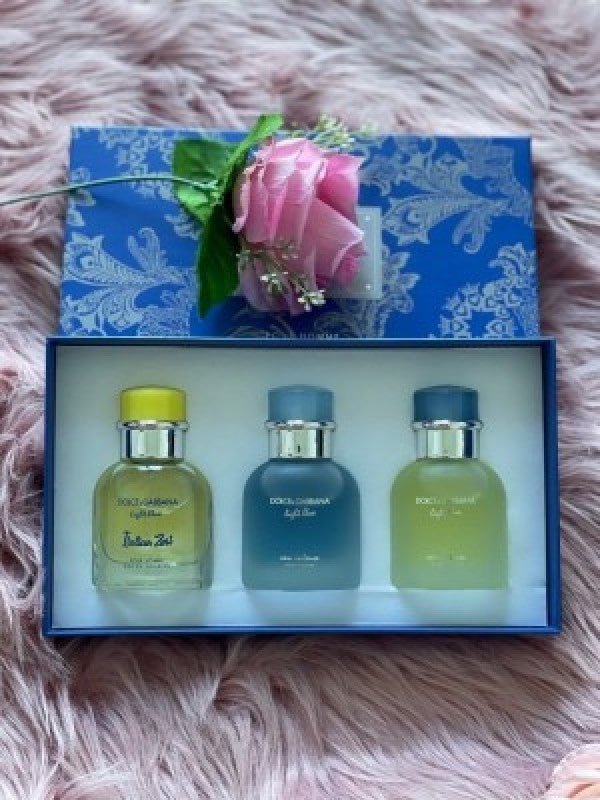 Dolce Gabbana Blue Pour Homme Gift Set of 3 (Xurry) - Image 2