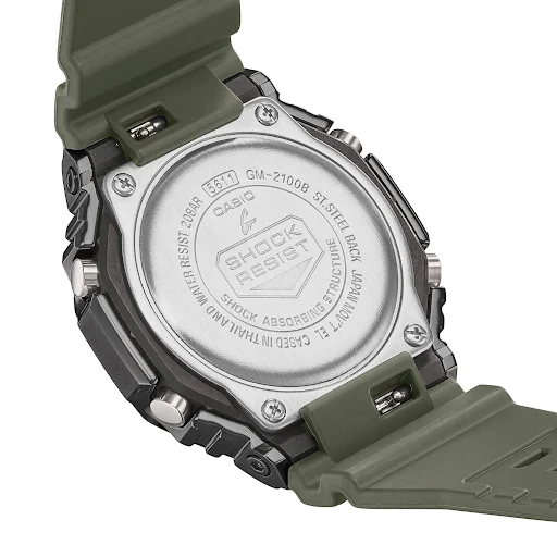 G-Shock Metal Covered Round Green Dial - Casual Watches - Image 2