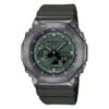 G-Shock Metal Covered Round Green Dial - Casual Watches
